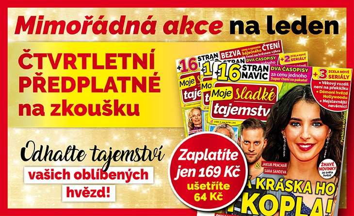 promo předplatného časopisů